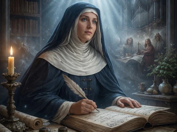 Hildegard von Bingen: mística, compositora e pioneira