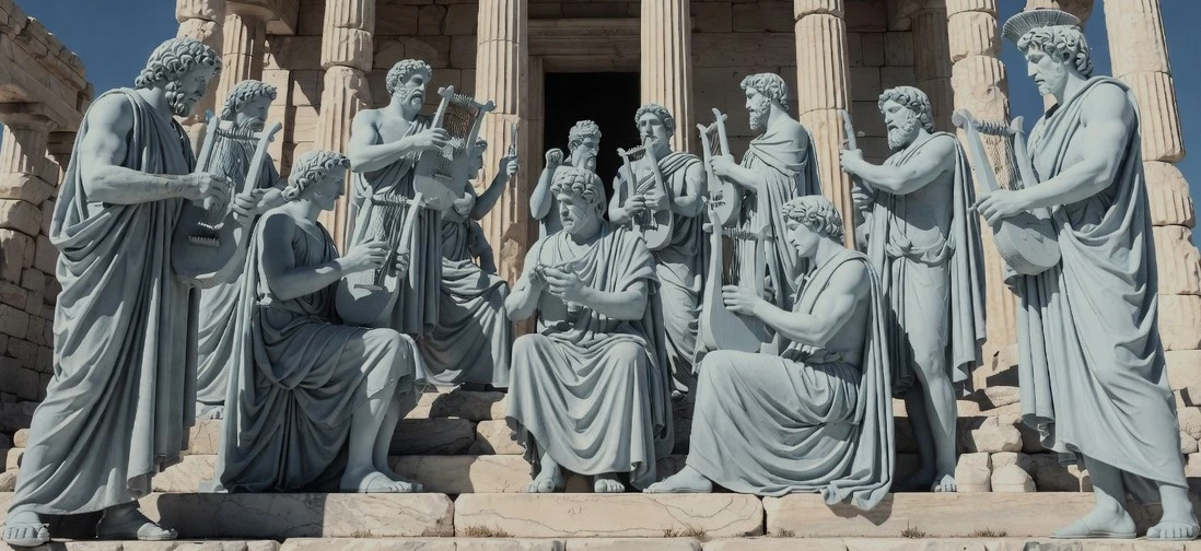 A música na Grécia Antiga: modos, mitos e matemática