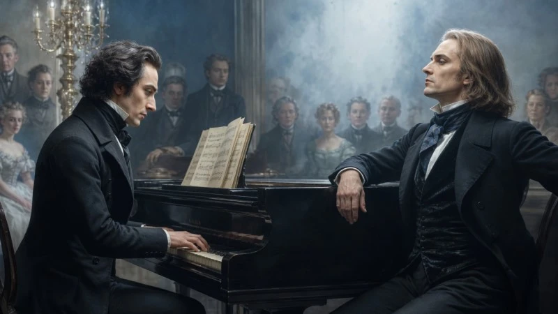 Chopin e Liszt: o piano como arma expressiva