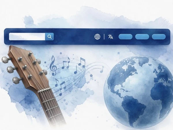 The Top Navigation Bar: Search, Languages, and Access Buttons