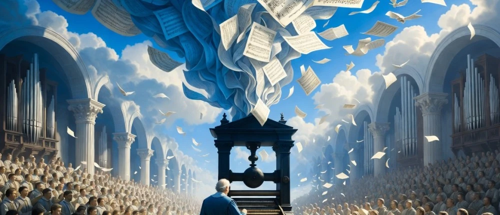 A imprensa musical: como Gutenberg mudou a difusão da música