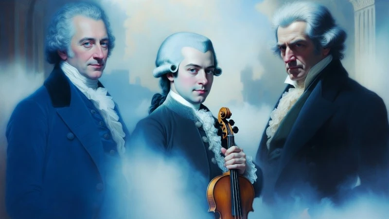 Haydn, Mozart e Beethoven: três visões do Classicismo