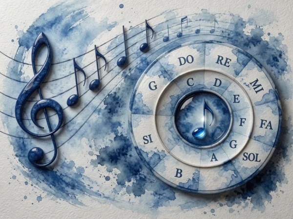 Las notas musicales: nombres en sistema latino y anglosajón